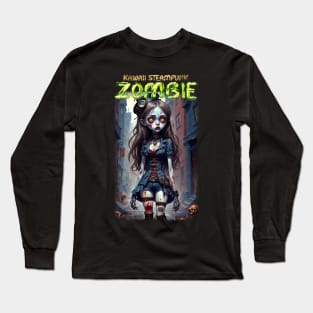 Kawaii Steampunk Zombie 08 Long Sleeve T-Shirt
